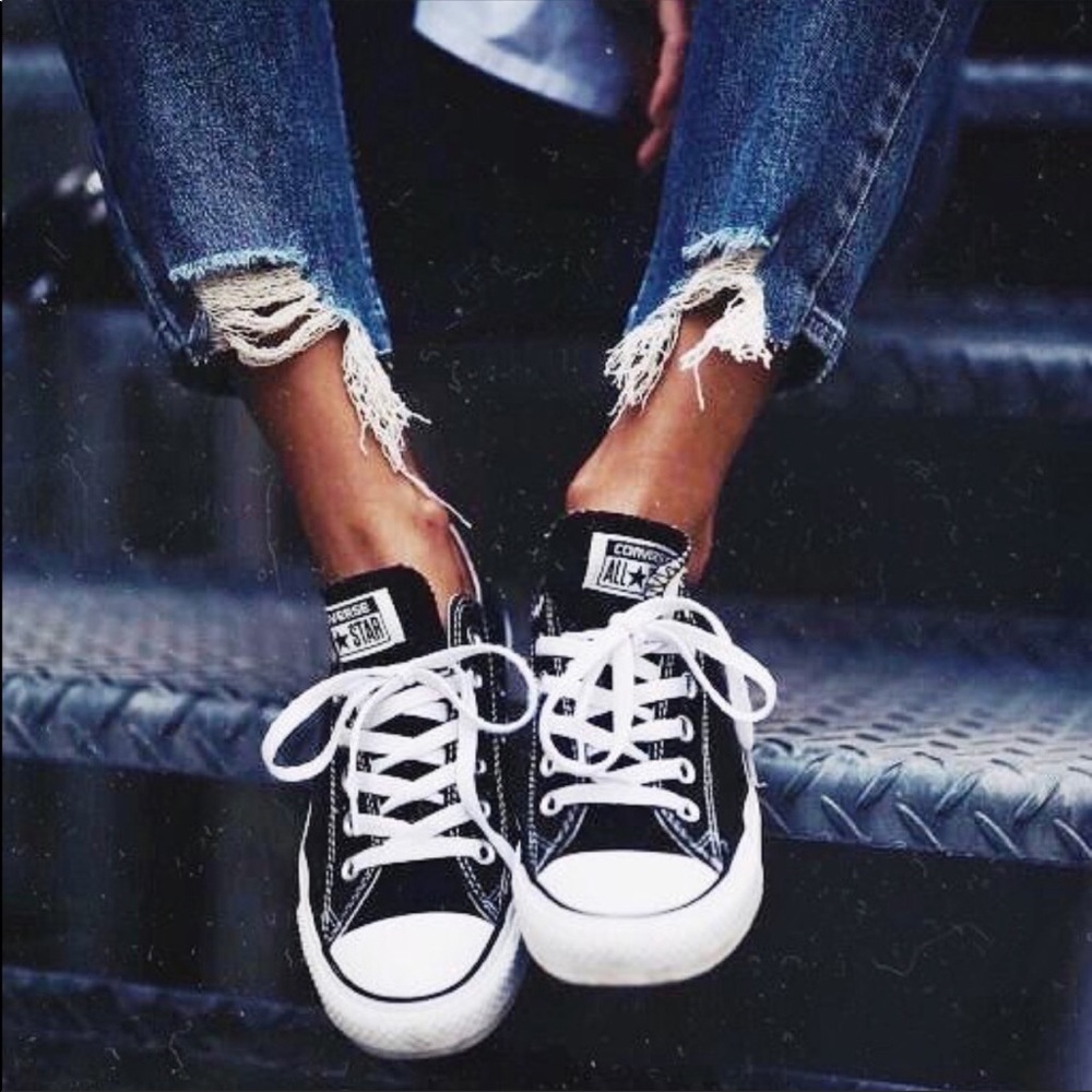 Converse Black Women's 5